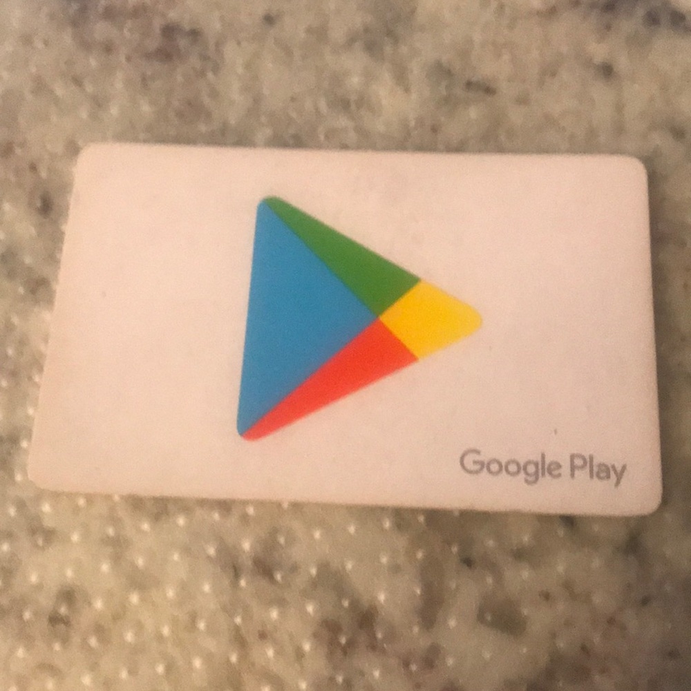 Google play gift card